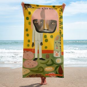 Towel  squinting